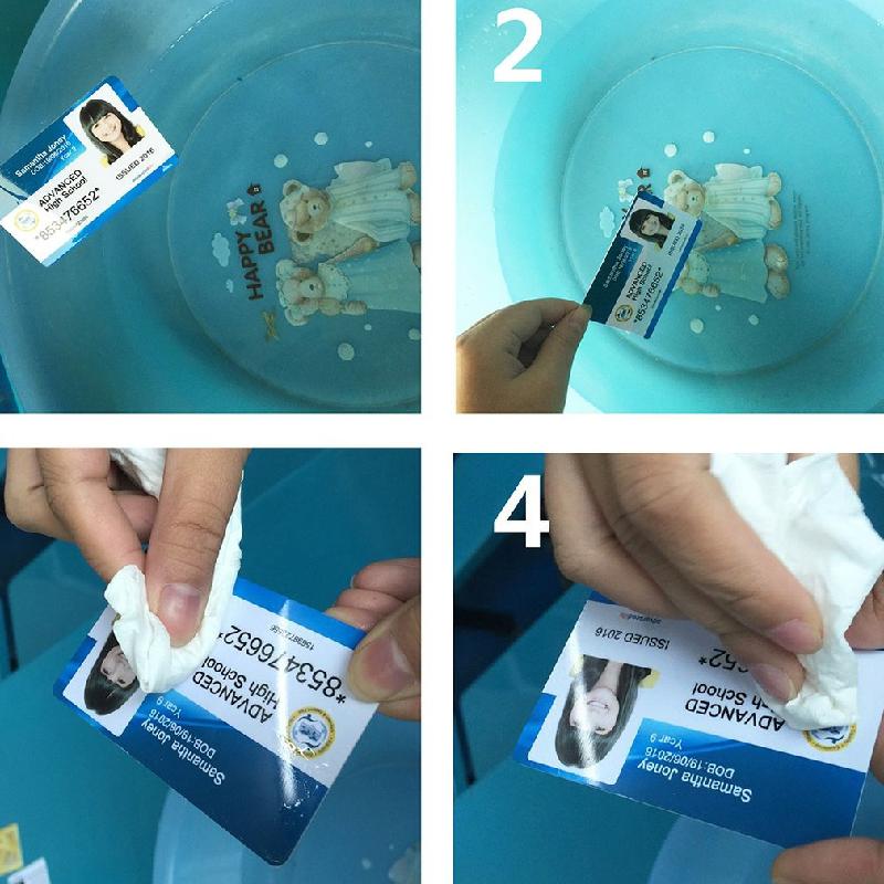 White Inkjet Printable Blank Pvc Card 230pcs For Membership Card Club Card Id Card Direct Printing Of Coated White Card