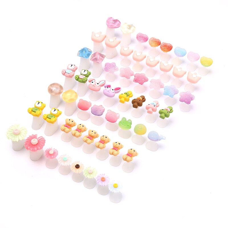 8 stuks zachte siliconen teenspreiders, voet- en vingerverdelers, manicure, pedicure, nagelkunstgereedschap, bloemenhouder, accessoire