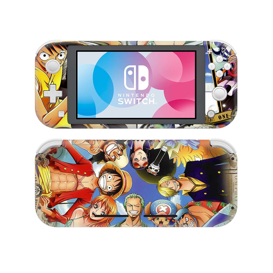 Adesivo Skin in vinile stile Luffy One Piece per Nintendo Switch Lite NSL pellicola protettiva Cover Skin 15 stili disponibili: Style 12