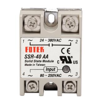 40A single-phase solid state relay module SSR-25DA DC control AC AC AC control AC small SSR-10DA SSR-40DA 10A 25A: SSR-40AA