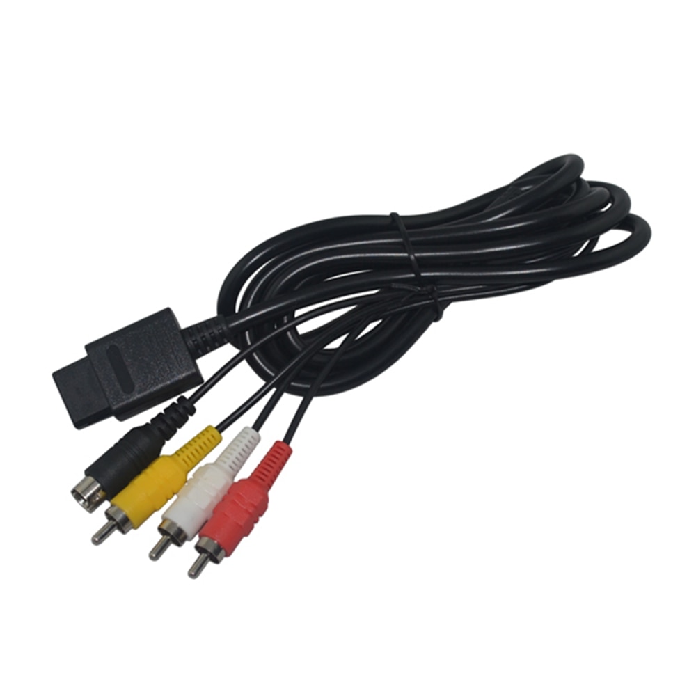 1.8 M TV S-Video Av-kabel Super Voor Nintendo Gamecube Voor N GC Voor SNES Voor N64