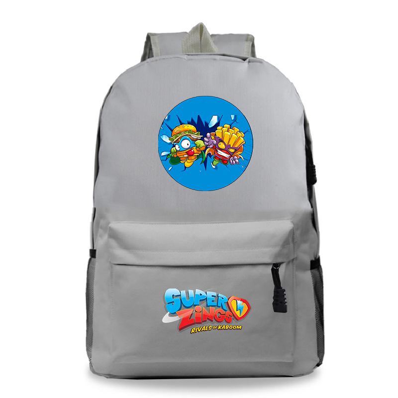 Sac A Dos Bookbag Super Zings Cartoon Rucksack Frauen Schule Taschen für Teenager Mädchen Zurück Pack Lässig Reise Rucksack kinder: 801 6