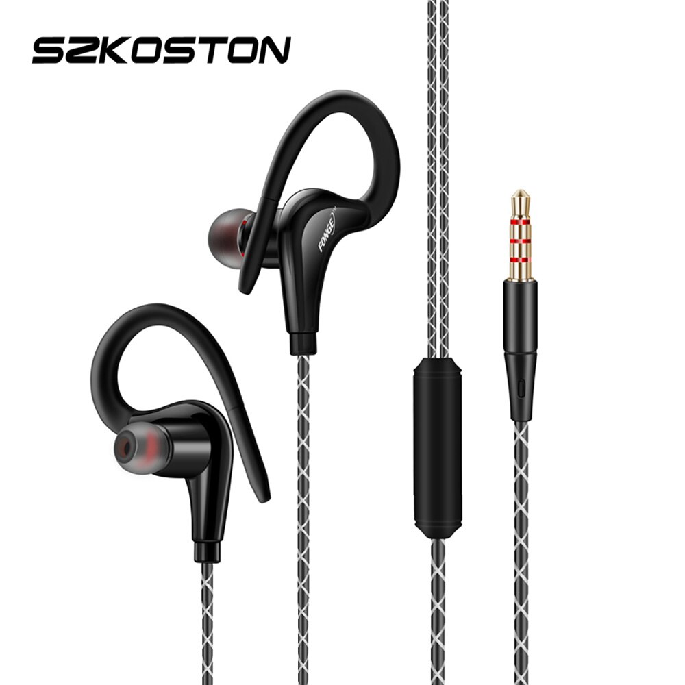 S760 Sport Oortelefoon Hoofdtelefoon Headset Waterdicht Met Mic Muziek Schakelaar/Pauze/Play & Handsfree Bellen Voor Android/ios Smartphone