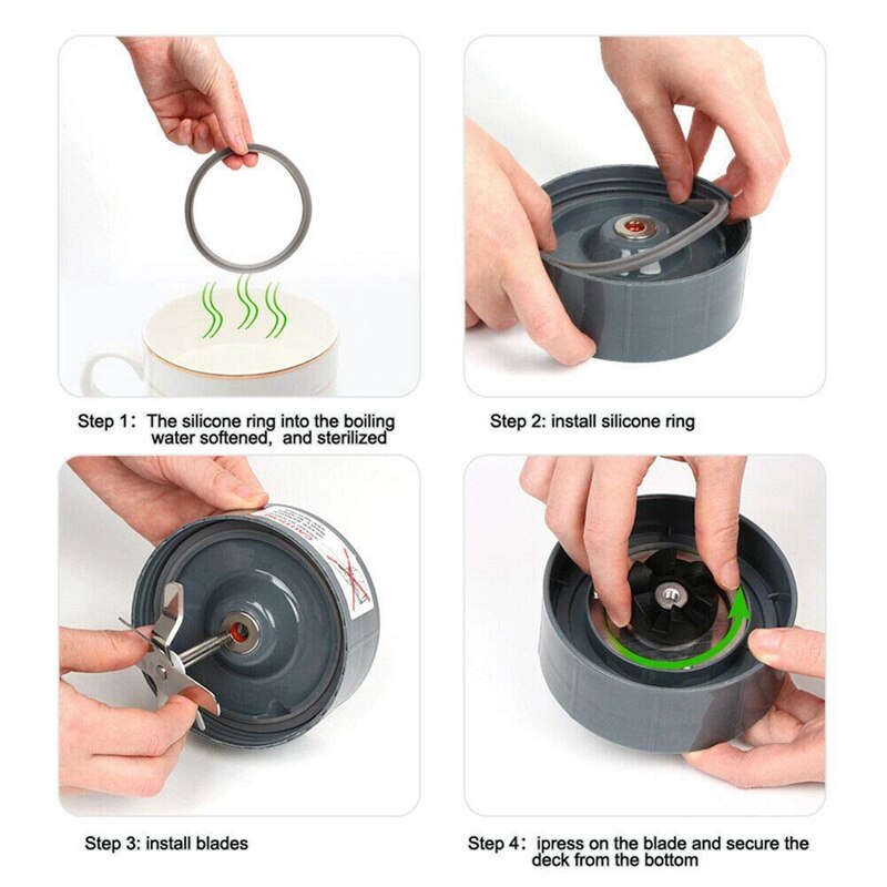 Blender Replacement Parts for Nutribullet Blender, Shock Pad Compatible with Nutribullet 600W 900W Blenders