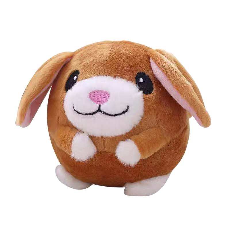 Elektryczny śpiew chomika USB opłata 168 muzyka długie ucho chomika skok piłka nagrywanie puzzle pluszowa zabawka, aby pomóc dziecku nauczyć się mówić