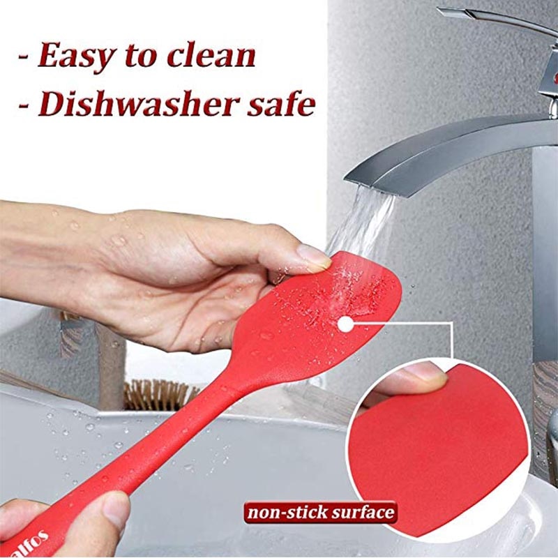 Cake tools Silicone Cream Butter Cake Spatula Mixing Batter Scraper Brush Butter Mixer Cake Brushes Baking Tool Kitchenware