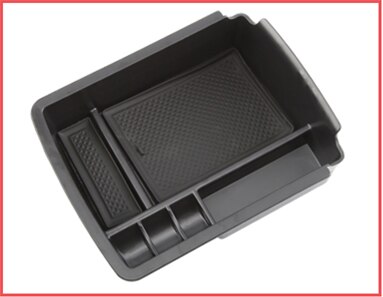 Armrest Storage Box for Volkswagen Golf 7 Console Stowing Tidying Golf Mk7 VII 5G GT I R 1.2 TSI 1.0 1.4 1.8 2.0 TDI: Black