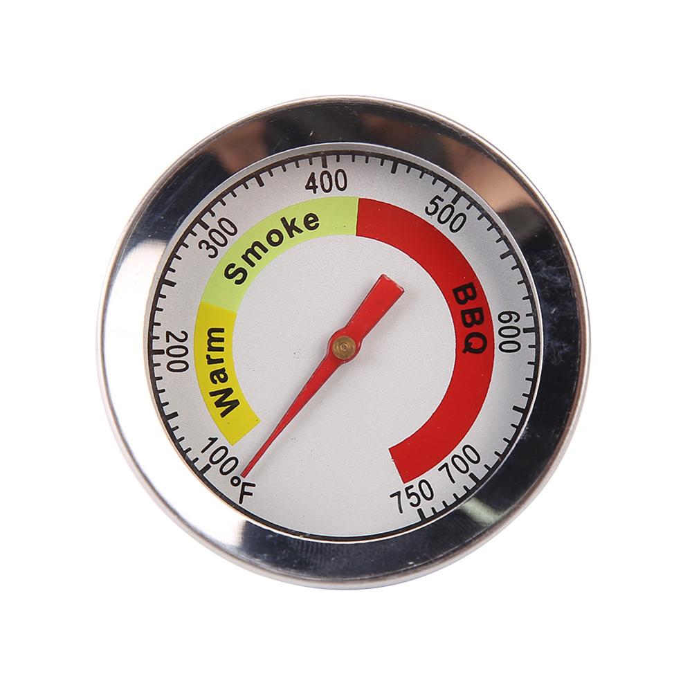 Edelstahl Grill BBQ Raucher Grill Thermometer Temperatur Messgerät Ofen Thermometer Küche Kochen Backen Spielereien: C 5.2cm