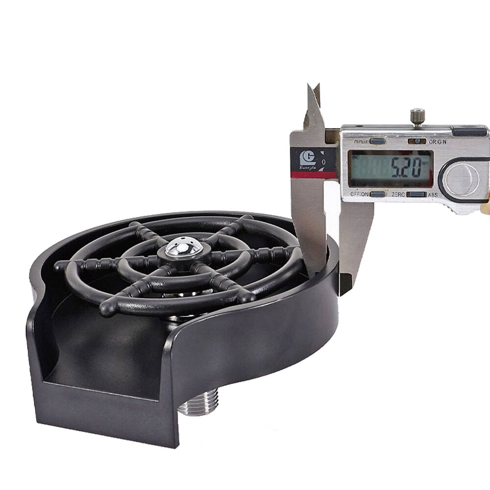 Cup Washer Stainless Steel Automatic Cup Washer Glass Cleaning Rinser Bar Shell Glass Rinser Kitchen Sink Sprayer Washing Slot