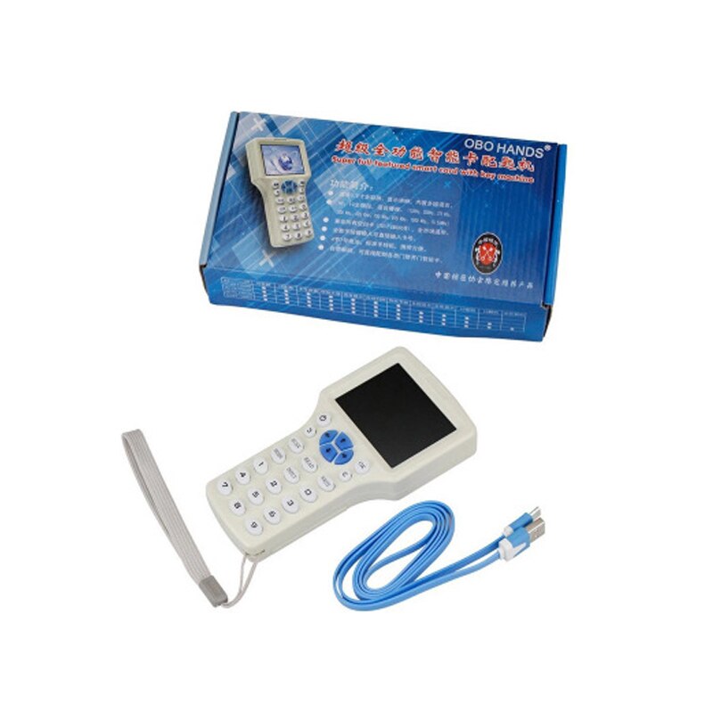 Tarjeta duplicadora de fotocopiadora RFID, lector de etiquetas Nfc, escritor compatible con lector de programación de copia encriptada de 125khz y 13,56 mhz