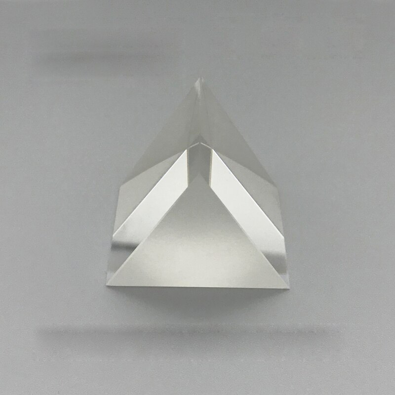 External Reflection Right Angle Prism 50 * 50 * 50mm Optical K9 Material High-precision Measuring Instrument Customization