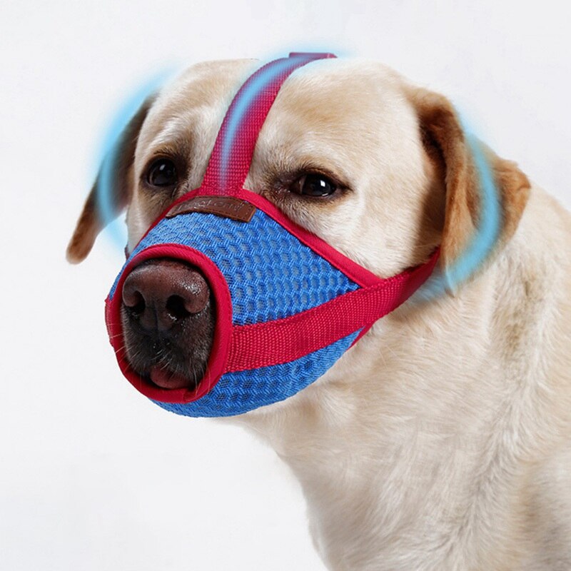 Doglemi justerbar mesh åndbar lille og stor hundemund forhindrer i at bide gøen og tygge træningsprodukter til kæledyr