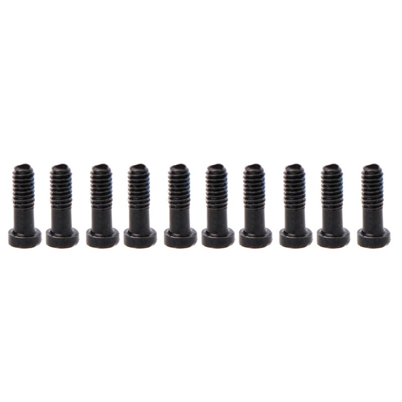 10Pcs Torx Schroef 5-Point Star Bottom Schroeven Kit Voor Iphone 6/6S/6 Plus/6S Plus/5S 37MC: Black