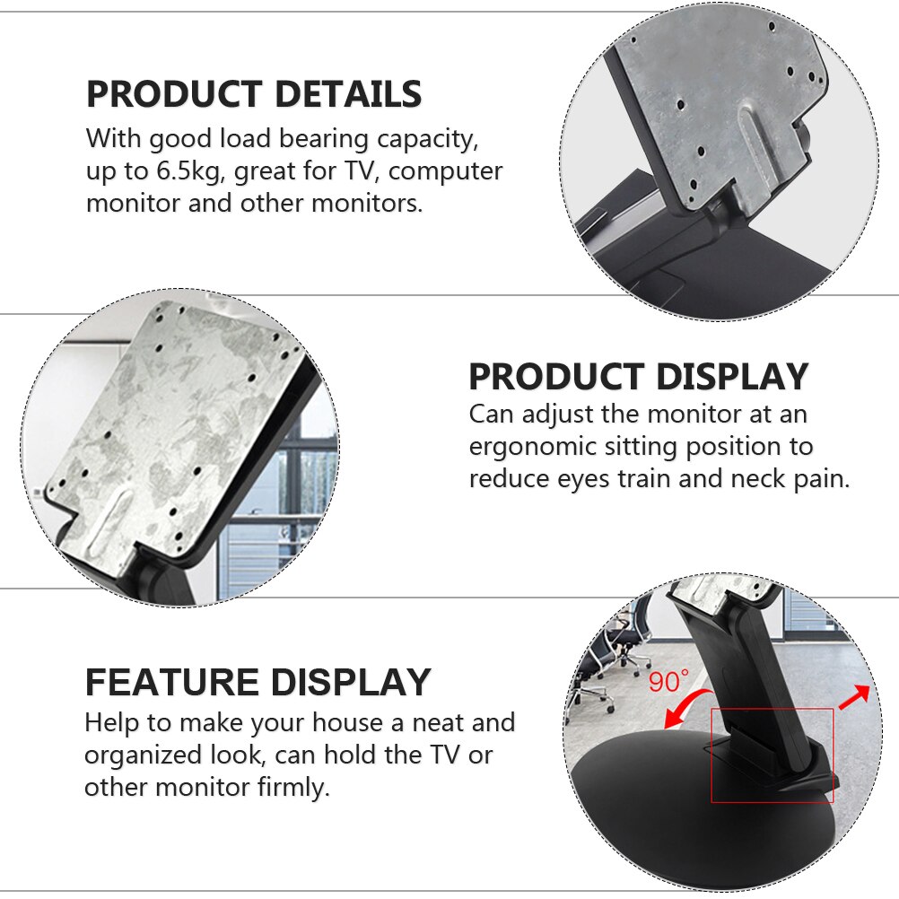 Practical LCD Monitor Stand Table Monitor Stand Desk Monitor Base Stand