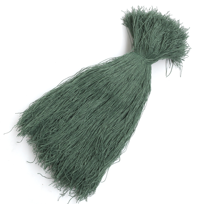 Hilo de camuflaje DIY traje de camuflaje de caza hilo especial traje Ghillie accesorios de reparación hilo sintético del bosque del desierto: XL / Verde militar