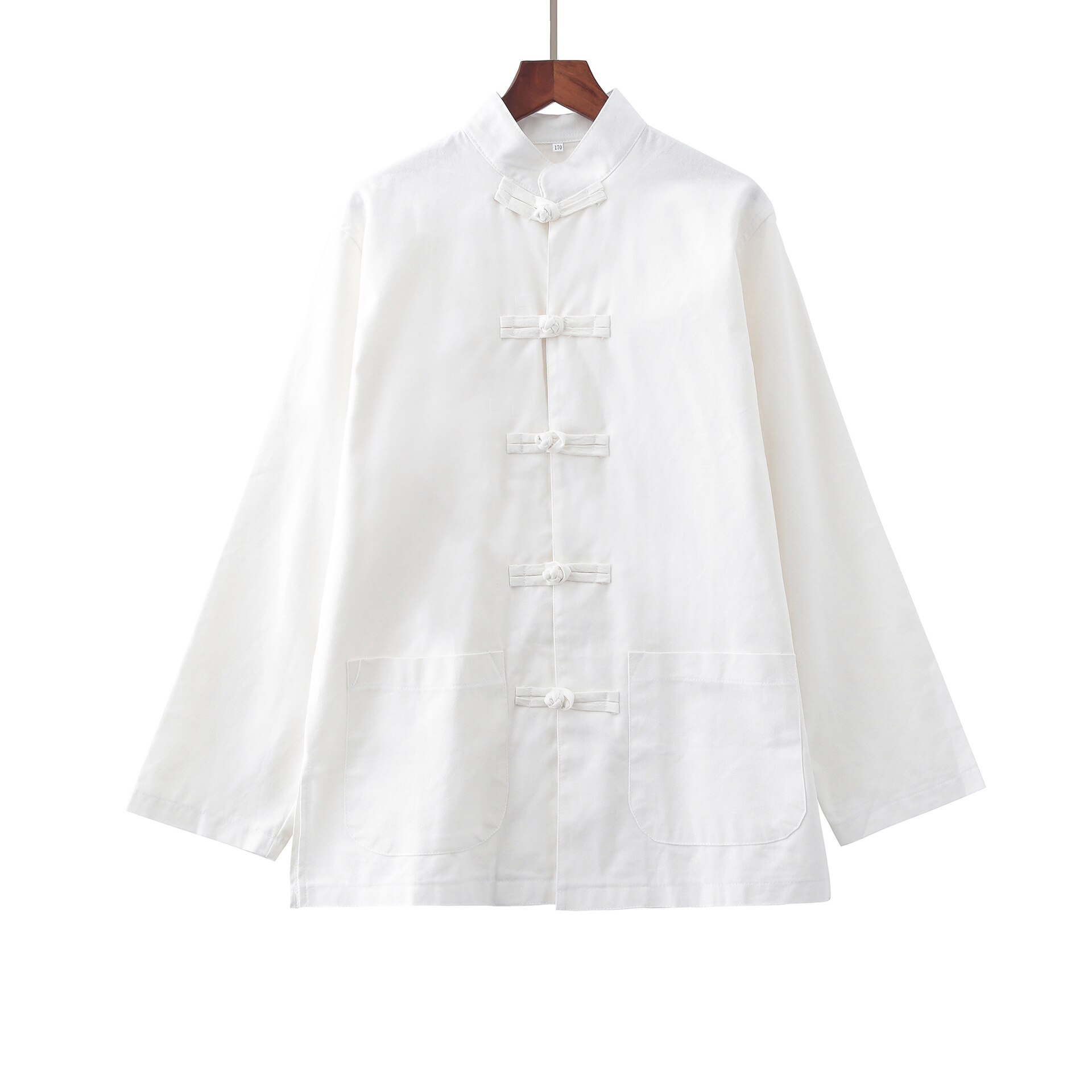 Chinesische Traditionelle Kleidung Für Männer Langarm Seetang-anzug Kung Fu Anzug Tai Chi Bruce Lee Kleidung FlüGel Chun Wu shu setzt SL3009: Shirt / S(160)