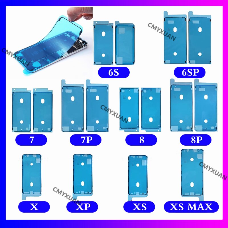 1 sztuk taśma ekranu LCD 3M klej klej naprawa części wysokiej jakości wodoodporna naklejka dla iPhone X XS MAX XR 6 6s 7 8 plus