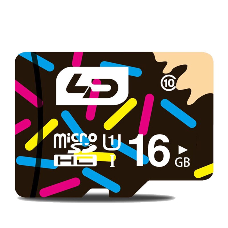 10 unids/lote Original LD tarjeta Micro SD de 128GB 64GB 32GB 16GB 8GB tarjeta de memoria Micro SD TF Tarjeta de tarjeta Micro tarjeta de memoria Flash para Tablet/teléfono inteligente: 16GB-10PCS