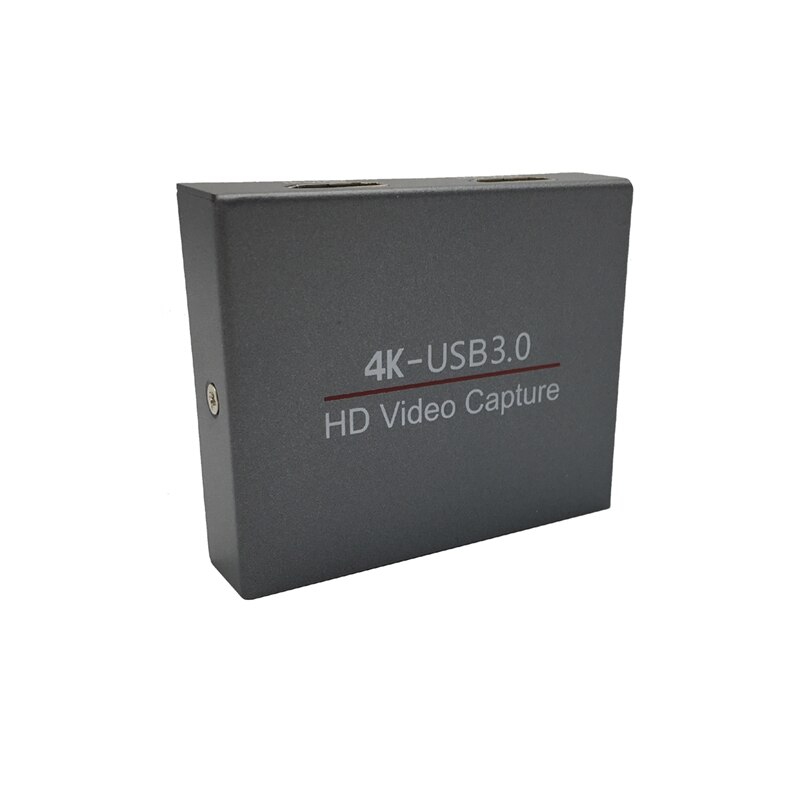 -USB3.0 HDMI HD Video Capture Card OBS Recorder Supports 4K Input/Output 1080P Recording