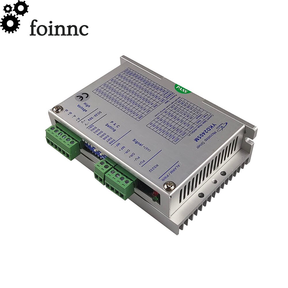 Oorsprong YAKO 32 bit DSP Digitale Stepper driver YKD2405M 2 fase stap drive DC20-50V 4.0A Driver voor 42-86mm flens stappenmotor