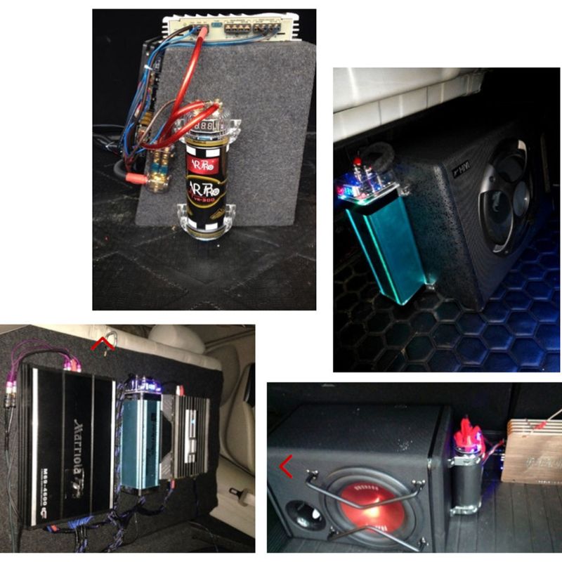 Car Modification 3.0 Farad Capacitor 20DCV Car Digital Power Modified Auto Parts Protection Automatic Recovery