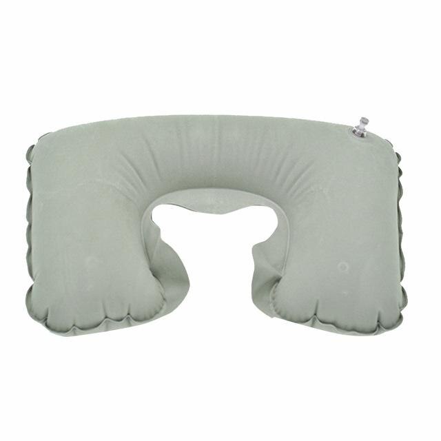 U-shape Memory Pillow Latex Neckrest Pillow Foam Orthopedic Pillow Fiber Slow Rebound Soft Pillow Massager Cervical Health: F