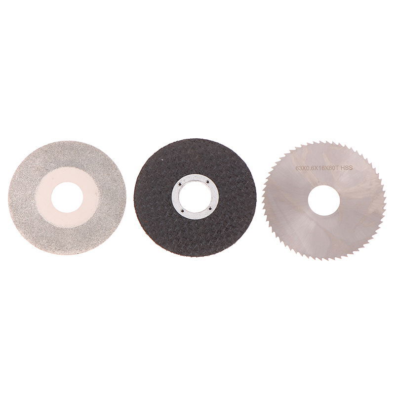 Mini multifunctioneel tafelzaagblad 2.5 inch diameter 63mm amaril harszaagblad elektrisch zaagblad doe-het-zelf elektrisch gereedschap