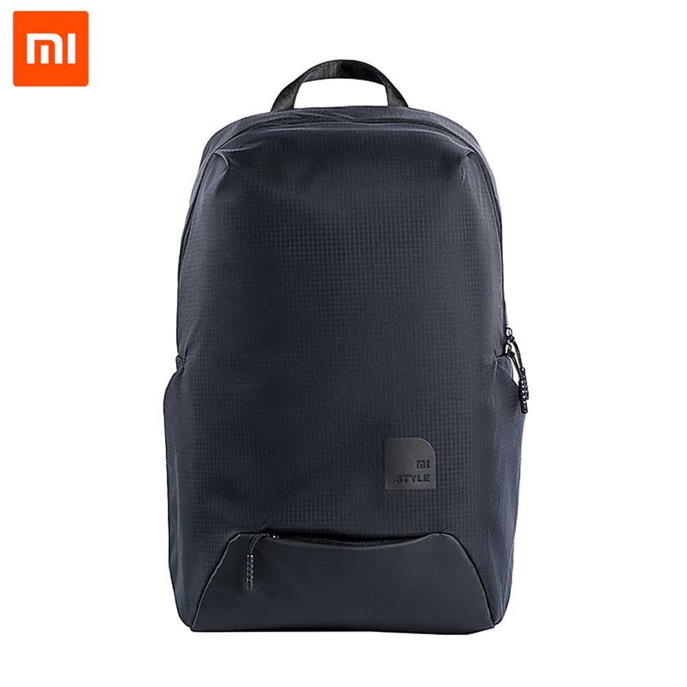 Original xiaomi fritidssportsrygsæk 23l rygsæk niveau 4 vandtæt polyester 15.6 tommer bærbar taske til mænd kvinder studerende