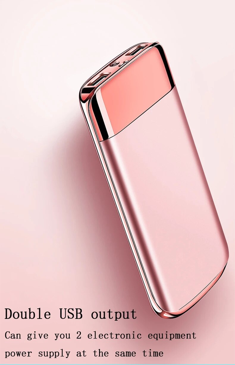 Schermo digitale LCD di viaggio tutto'aperto Powerbank di grande capacità del caricatore portatile del telefono della banca di potere 30000 mAh che accende Poverbank