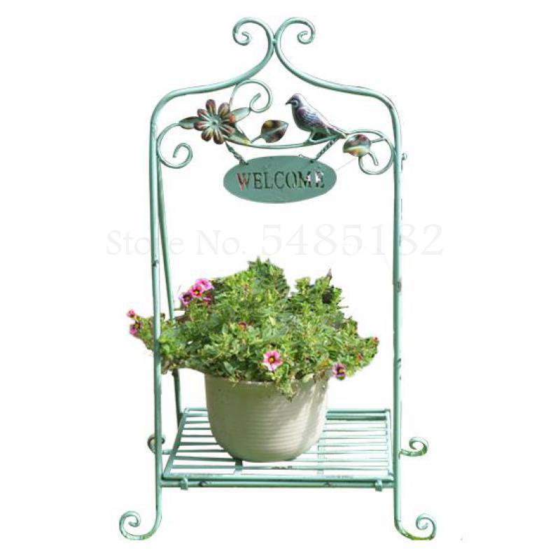 Gjør det gamle smijern vintage float bil blomsterstativ blomsterbrett vindu dekorasjon hage diverse varer amerikansk land
