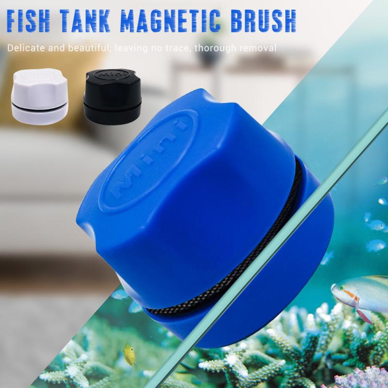Reinigung Magnet Aquarium Aquarium Magnet Sauber Pinsel Glas Schwimm Algen Schaber Kurve Glas Reiniger Für Aquarien