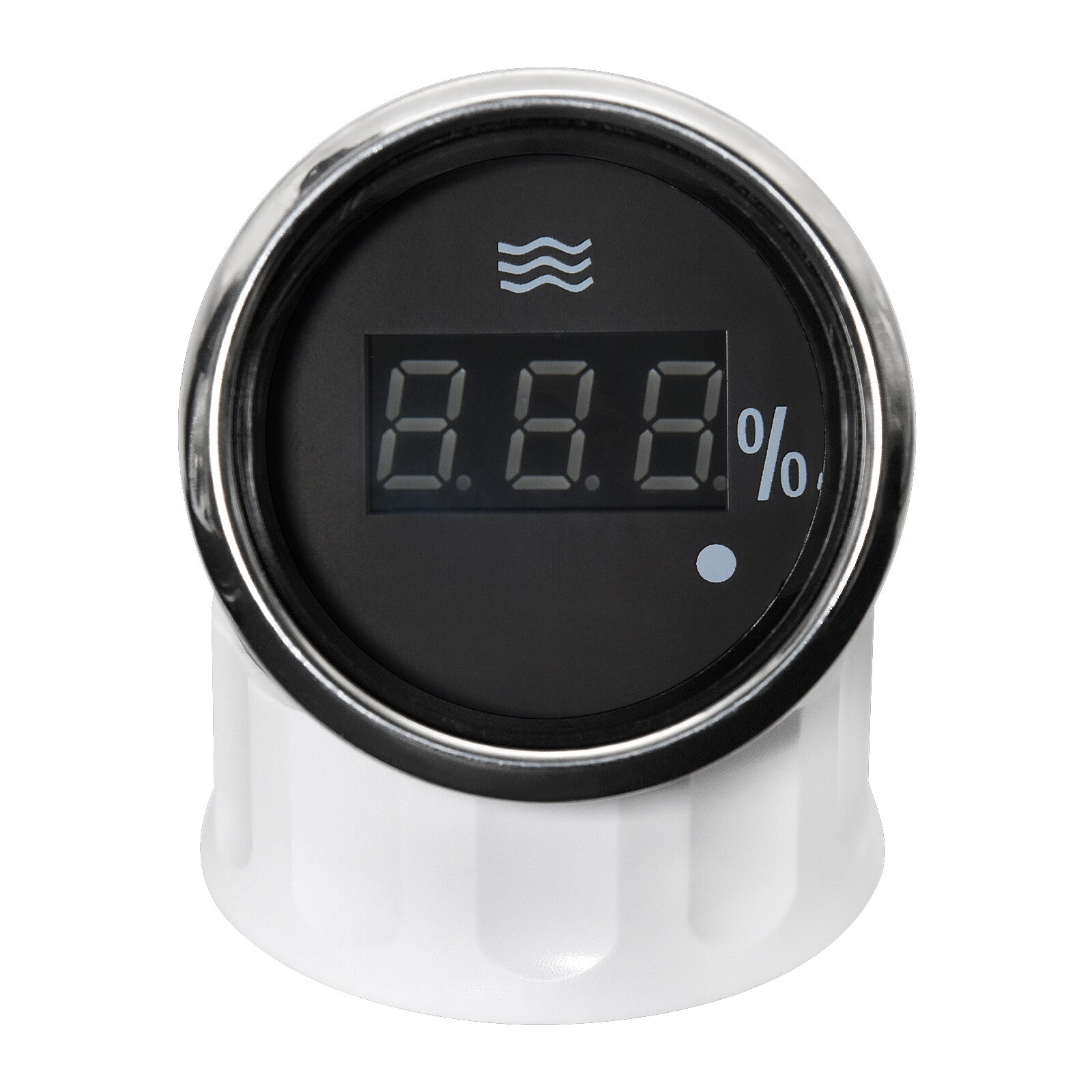 52mm Water Level Gauge With Red Backlight Warning Light Digital Water Level meter Fit Marine Water Level Sensor 12V/24V 190ohm