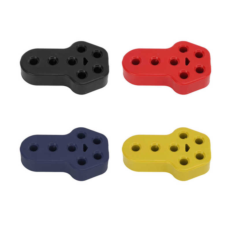 Muffler Rubber Insulator High Temperature Resistant Car Exhaust Hanger Bushing Easy To Install for Chassis for Pipe Bracket