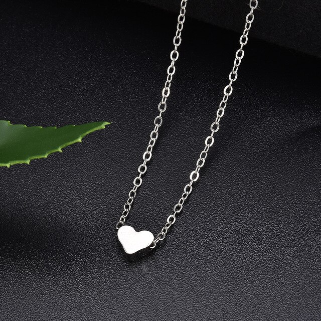 Women Lady Key Heart Star Pendant Beach Chocker Chain Necklace Simple Choker Party Dress Necklaces Jewelry: wn964