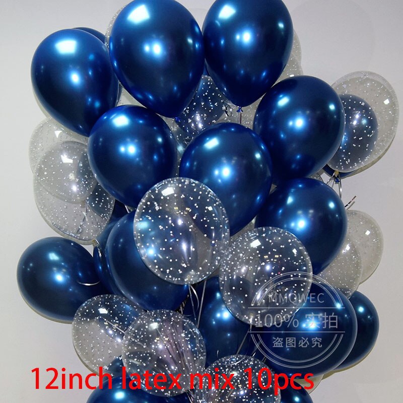 Amscan Palloncini In Lattice Rosa Scintillante Per 80° Compleanno - 6 Pezzi Da 28 Cm, Mix Rosa/Viola/Nero Con Scritta Happy Birthday - 3
