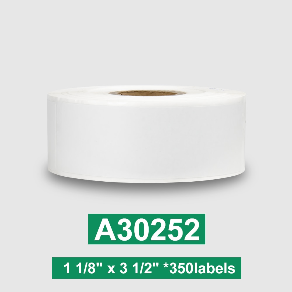 Compatible 30252 DYMO Address Labels Thermal Paper Labels 1 1/8" x 3 1/2" For DYMO LabelWriter 450 450 DUO 450 Twin Turbo 4XL