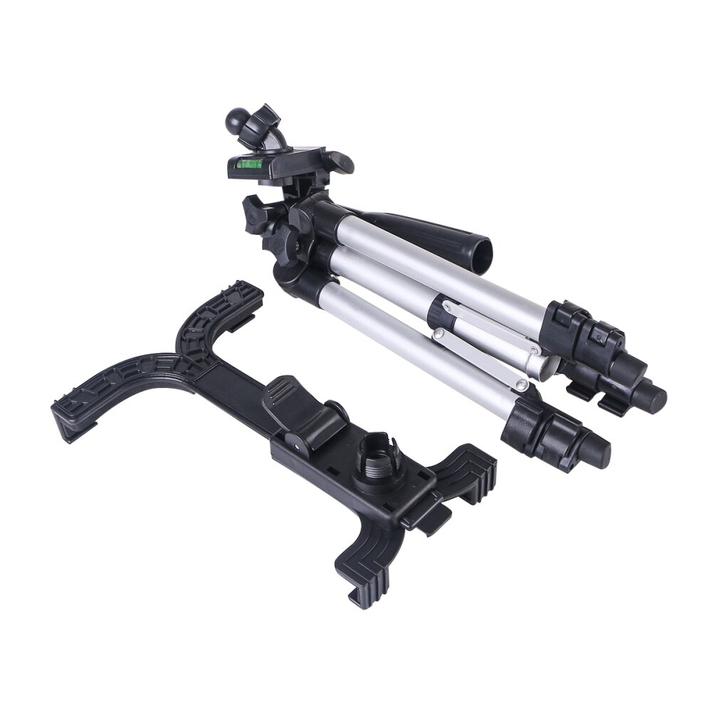 Universal Retractable Adjustable 180 Degree Rotating Tablet Stand Mount Holder Tripod for iPad 4/ 3/ 2 7 to 14Inch Tablets