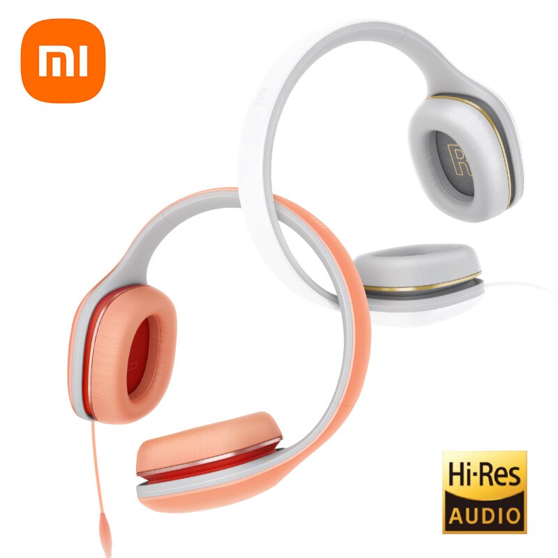 Oryginalne słuchawki przewodowe Xiaomi Mi z mikrofonem na ucho słuchawki HiFi do gier muzycznych słuchawki stereofoniczne do telefonu PC Laptop