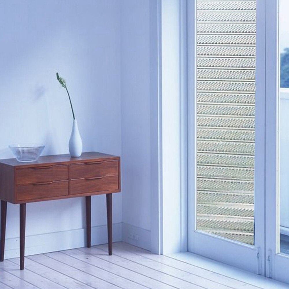 Sunice privacy fönsterfilm 2d frostat glas klistermärke hem badrumsfönster statiska glasfilmer anti-uv klistermärken 0.9*0.3/0.5m
