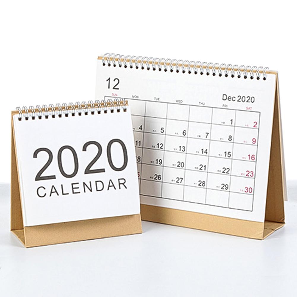 2020 calendario da tavolo doppia colla 365 giorni ordine del giorno giornaliera calendario Nota ordine del giorno organizzatore controllore casa ufficio calendario da scrivania