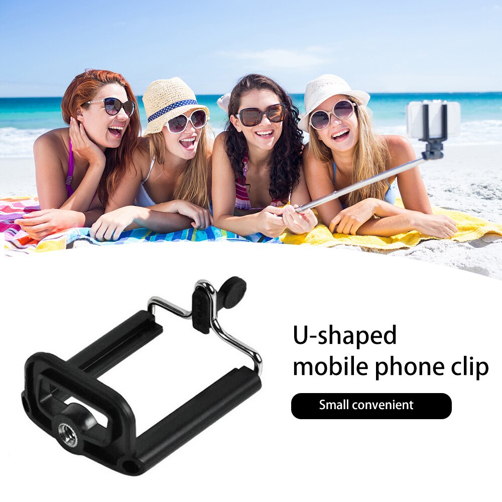 U-förmige handyhalterung, selfie-stick-halterung, kamerastabilisator-adapterhalterung