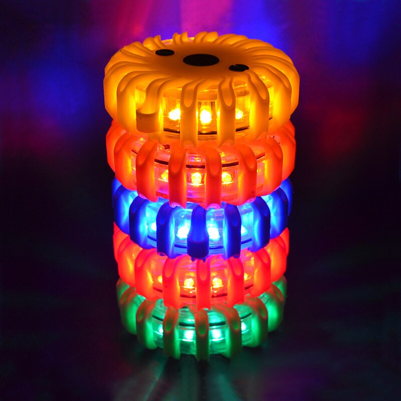 Noodknipperende LED verkeersadvies Strobe Light Bar (Amber