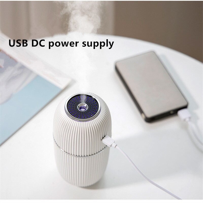 300Ml Automobiles Mini Luchtbevochtiger Draagbare Auto Usb Luchtverfrisser Cool Mist Luchtbevochtiger 4 Kleur Voor Auto Elektrische Accessoires
