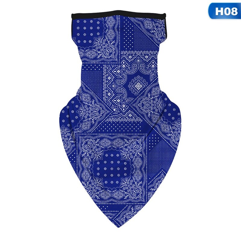 Pañuelo para la cara para hombre y mujer, pasamontañas de cuello para la cara, estampado Digital, resistente al viento: 8