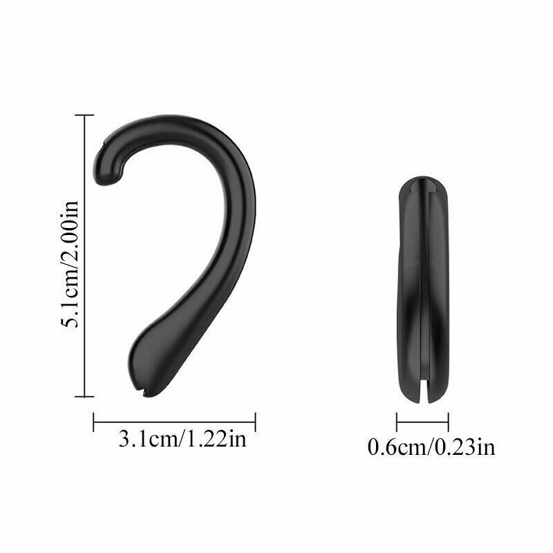 2 stk silikon sklisikker ansiktsmaske ørekrok voksne låve øreverk mot ørebeskytter