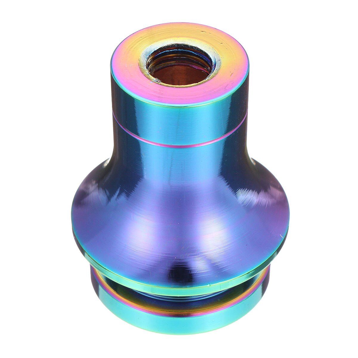 Universal M10X1.25 Thread Shift Knob Boot Retainer Adapter Manual Gear Shifter: multicolor