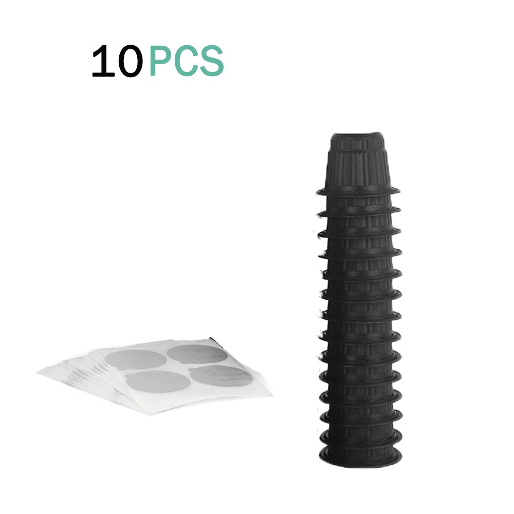 Cápsula de café desechable para Nespresso, taza de filtro de café, paquete de alimentos, botella de píldora de café con tapa de papel de aluminio: 10pcs no box