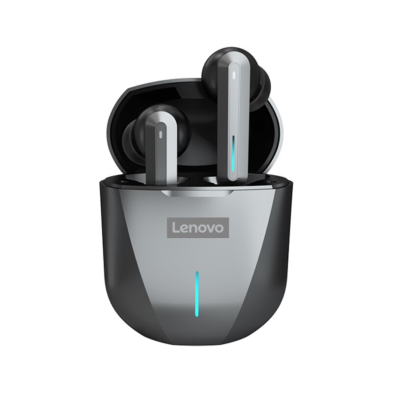 Lenovo XG01 słuchawki douszne 50ms niskie opóźnienie TWS słuchawki Bluetooth z mikrofonem słuchawki bezprzewodowe HiFi ipx5 wodoodporne słuchawki douszne