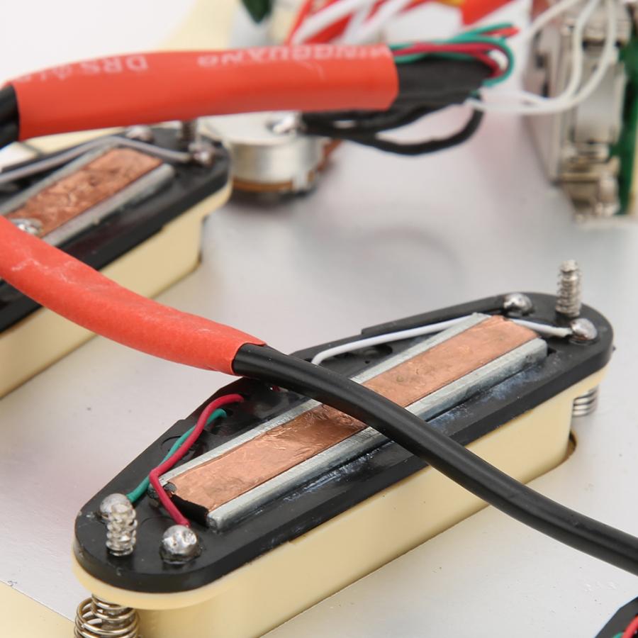 Electric Guitar Pre-Wired Pickguard Pickup Set Retro Single-coil Pickup Musical Instrument Accessories