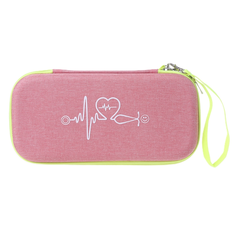 Reizen Draagtas Voor 3M Littmann Stethoscopen-Grote Capaciteit Opbergtas Extra Kamer Voor Kleine Accessoires: Pink